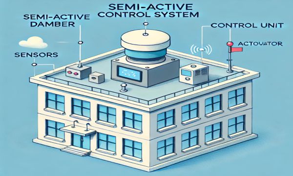 کنترل نیمه فعال سازه ها